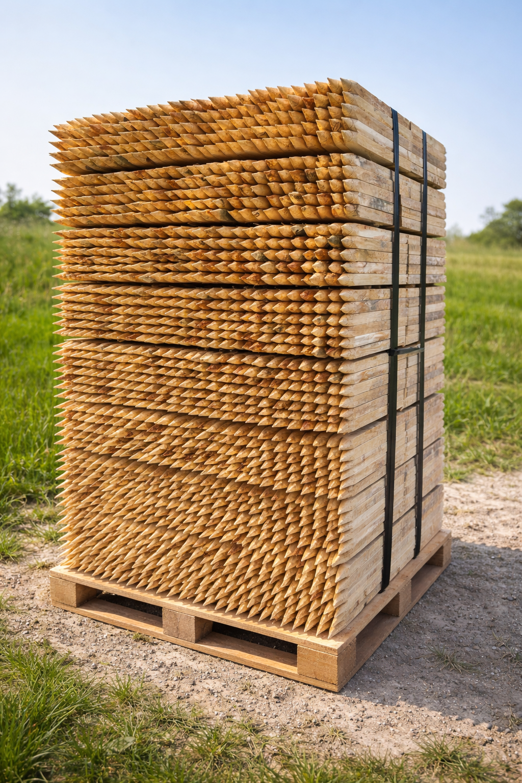 Wood Stakes 1.5"x 1.5"x 18"