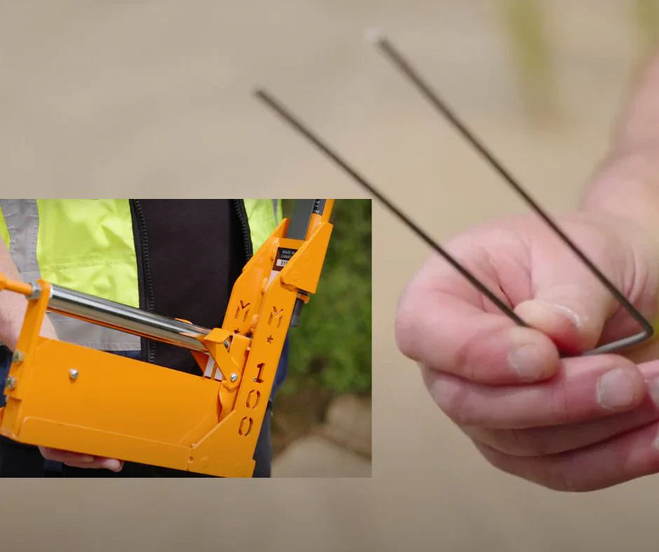 Mechanical Staple Gun for installing 6-inch U- shape pins: The Pros and the Cons