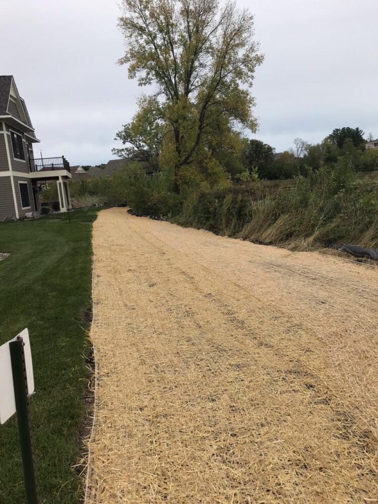 Erosion Control Blanket (single Bio net straw)